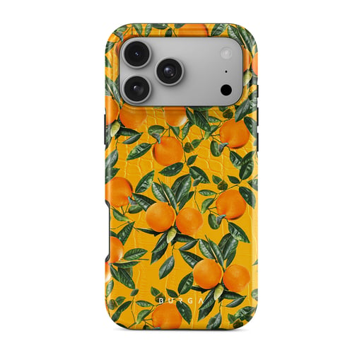 iPhone 17 Pro Max Case, Orange Lemonade | BURGA